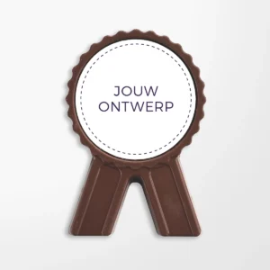 Chocolade medaille | eigen ontwerp