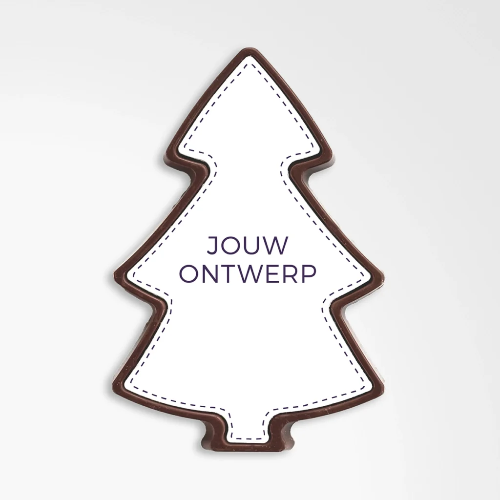 Chocolade kerstboom | eigen ontwerp