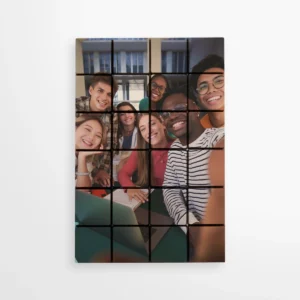 Chocolade blokjes | 24 | staand | diverse foto layouts