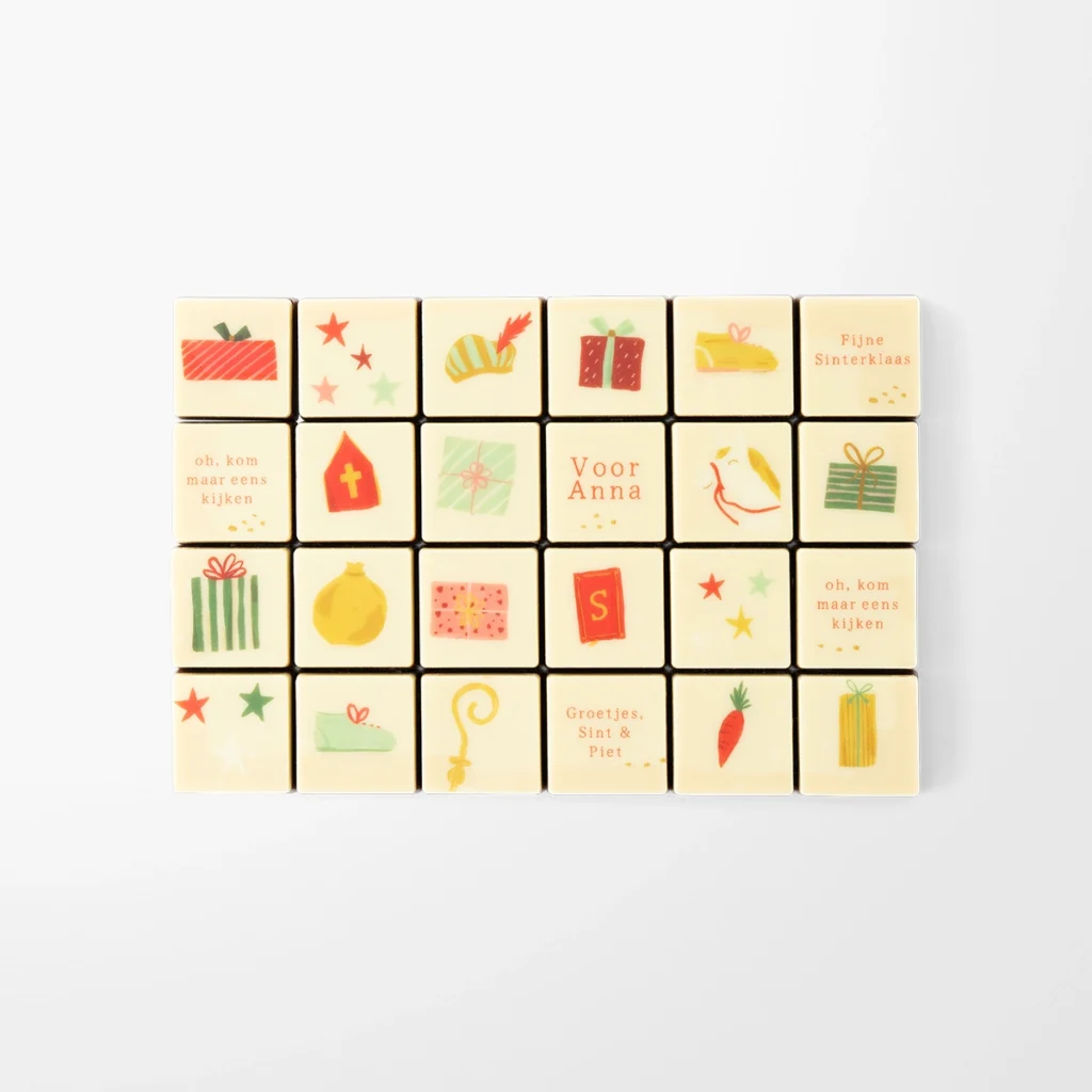 Chocolade blokjes | 24 | sinterklaas