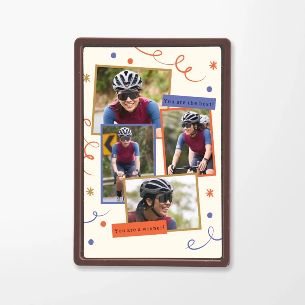 Chocolade wenskaart | You are the best