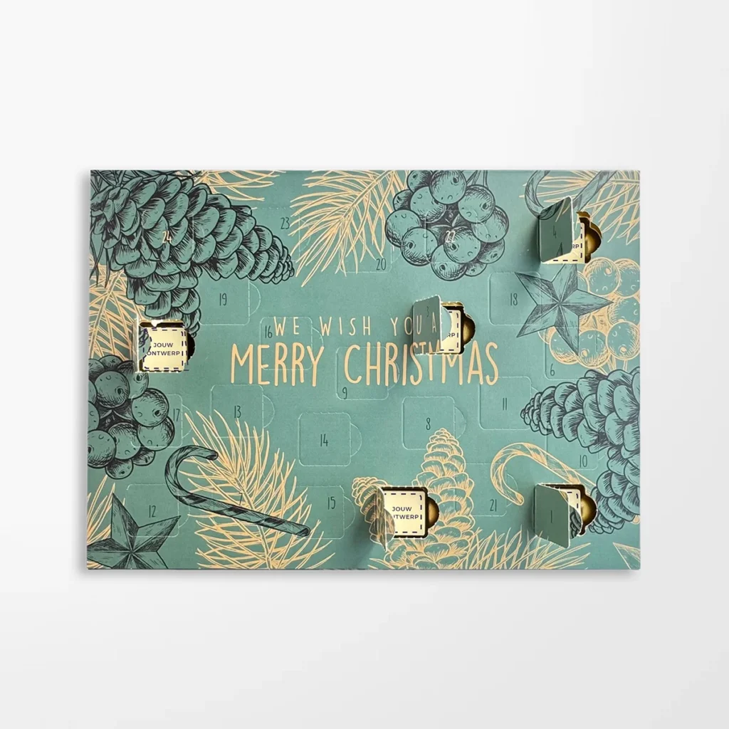 Adventskalender Kerst | melk | eigen ontwerp