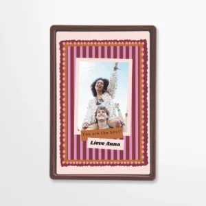 Chocolade wenskaart | Fotoframe