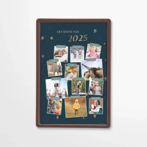 Chocolade wenskaart | Het beste van het jaar