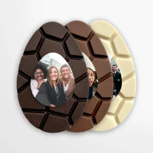 Chocolade paasei | eigen ontwerp